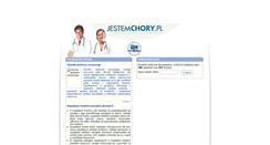 Desktop Screenshot of jestemchory.pl